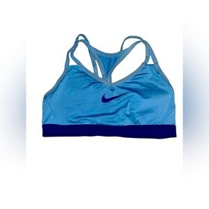Nike Women's Light Blue Sports Bra